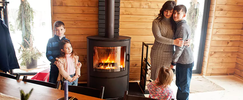 Morso Cast Iron Fireplace Insert Installation in North Meadows, Connecticut