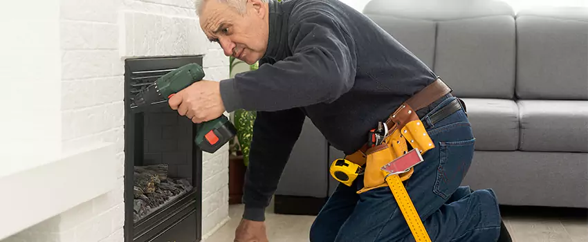 New Indoor Fireplace Installation in North Meadows, Connecticut